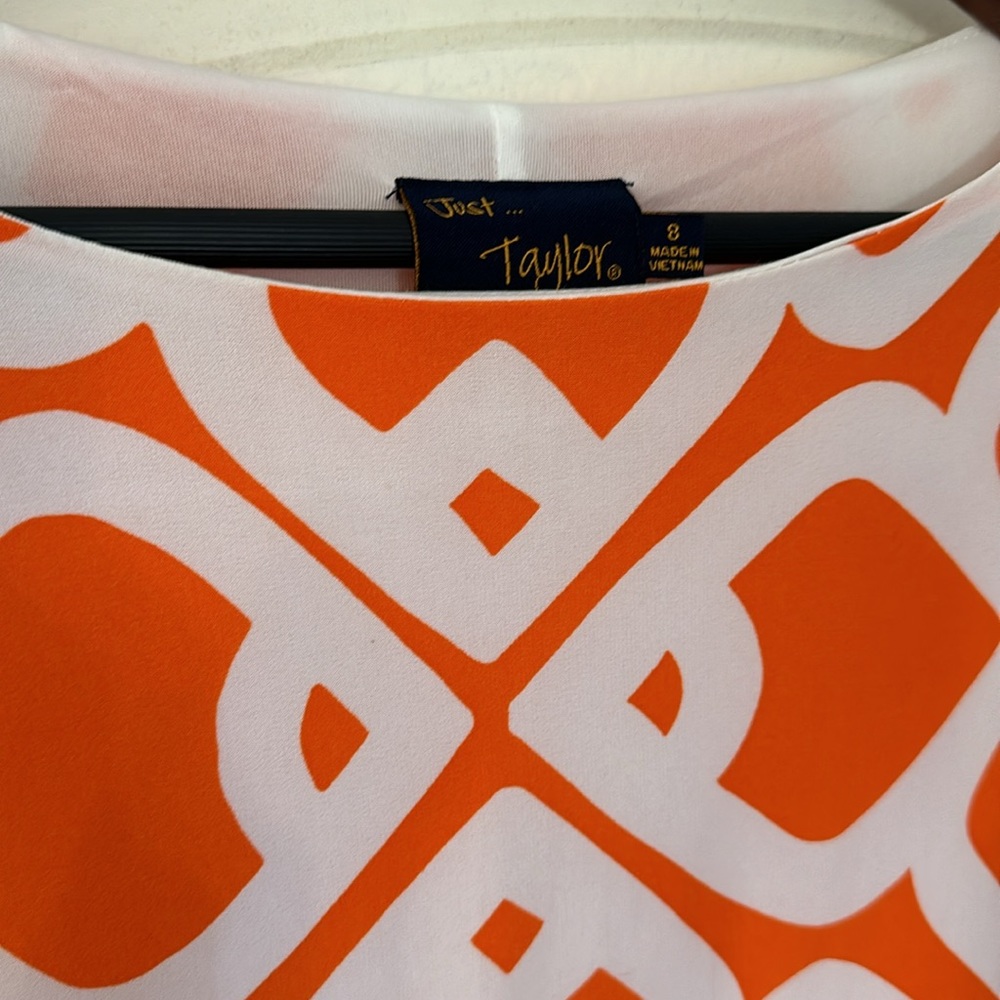 🧡🩷 Geometric Dress 🩷🧡 - Picture 5 of 5